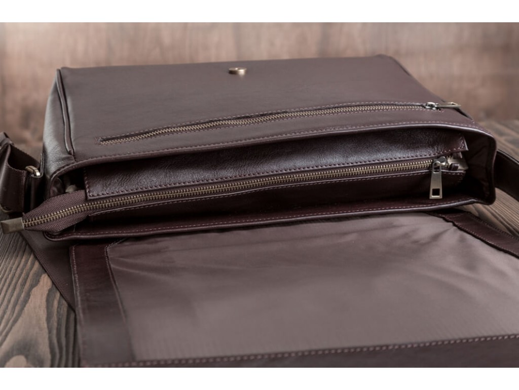 Мужская сумка через плечо под документы из натуральной кожи Blamont Bn092C - Royalbag