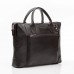 Класична сумка-портфель чорна шкіряна Blamont Bn006A - Royalbag Фото 8