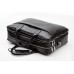 Элитная кожаная деловая сумка по ноутбук 15 с плечевым ремнем Blamont Bn026A - Royalbag Фото 5