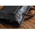 Классическая сумка-портфель черная кожаная Blamont Bn006A - Royalbag Фото 12