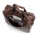 Мужская кожаная сумка для поездок диагональ ноута 17 дюймов Jasper&Maine 7319C - Royalbag Фото 13