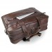 Мужская кожаная сумка для поездок диагональ ноута 17 дюймов Jasper&Maine 7319C - Royalbag Фото 12