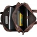Мужская кожаная сумка для поездок диагональ ноута 17 дюймов Jasper&Maine 7319C - Royalbag Фото 14