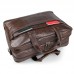 Мужская кожаная сумка для поездок диагональ ноута 17 дюймов Jasper&Maine 7319C - Royalbag Фото 7