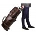 Большая деловая мужская кожаная сумка для поездок Jasper&Maine 7289C - Royalbag Фото 12