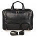 Багатофункціональна сумка-портфель чоловіча шкіряна на три відділення Jasper&Maine 7289A - Royalbag Фото 7