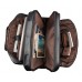 Многофункциональная сумка-портфель мужская кожаная на три отделения Jasper&Maine 7289A - Royalbag Фото 3