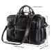 Стильная кожаная сумка, цвет черный, Tuscany 7028A - Royalbag Фото 9
