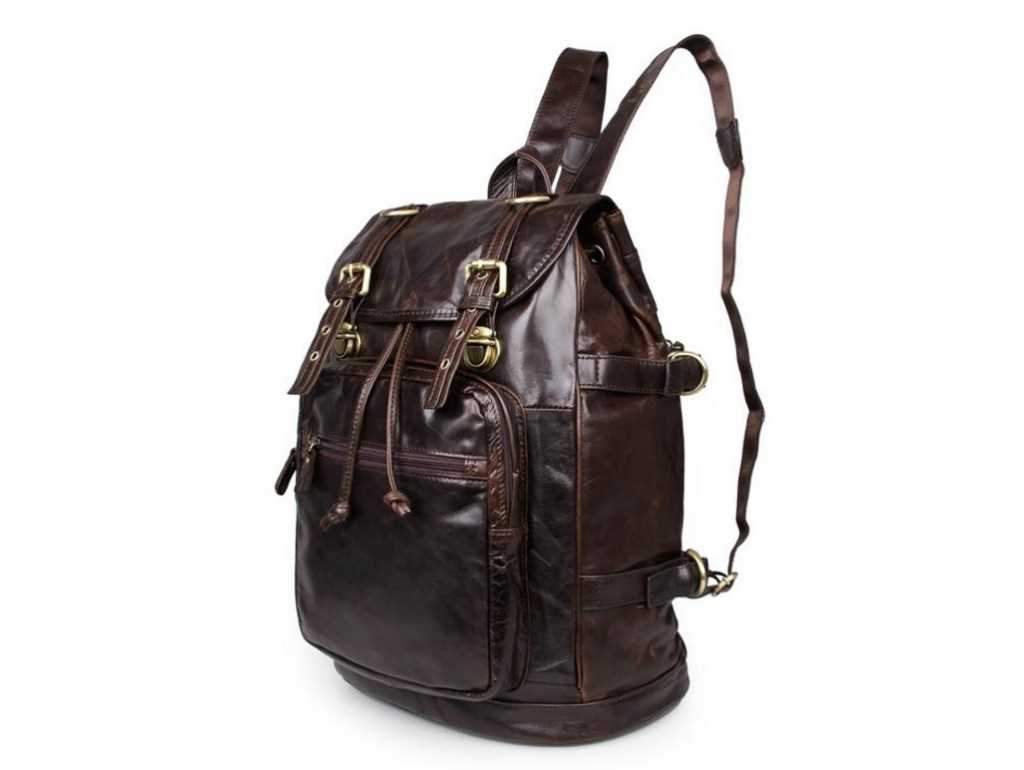 Рюкзак кожаный TIDING BAG 6085C - Royalbag Фото 1