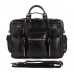 Стильная кожаная сумка, цвет черный, Bexhill 7028A - Royalbag Фото 4
