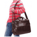Кожаная сумка-портфель вместительная дорожная Jasper&Maine 7146C - Royalbag Фото 3