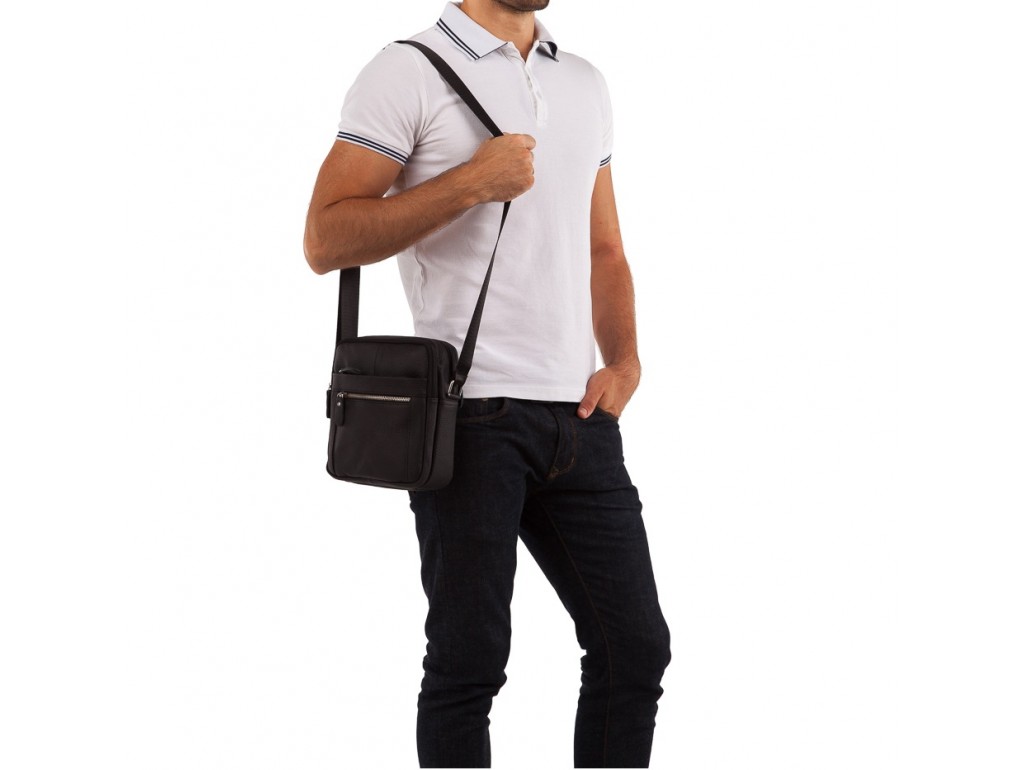 Мужская сумка через плечо кожа Tiding Bag M38-3922A - Royalbag