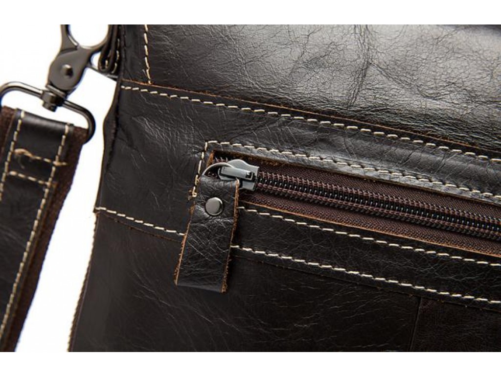 Удобная сумка через плечо мужская кожаная Bexhill BX8008C - Royalbag
