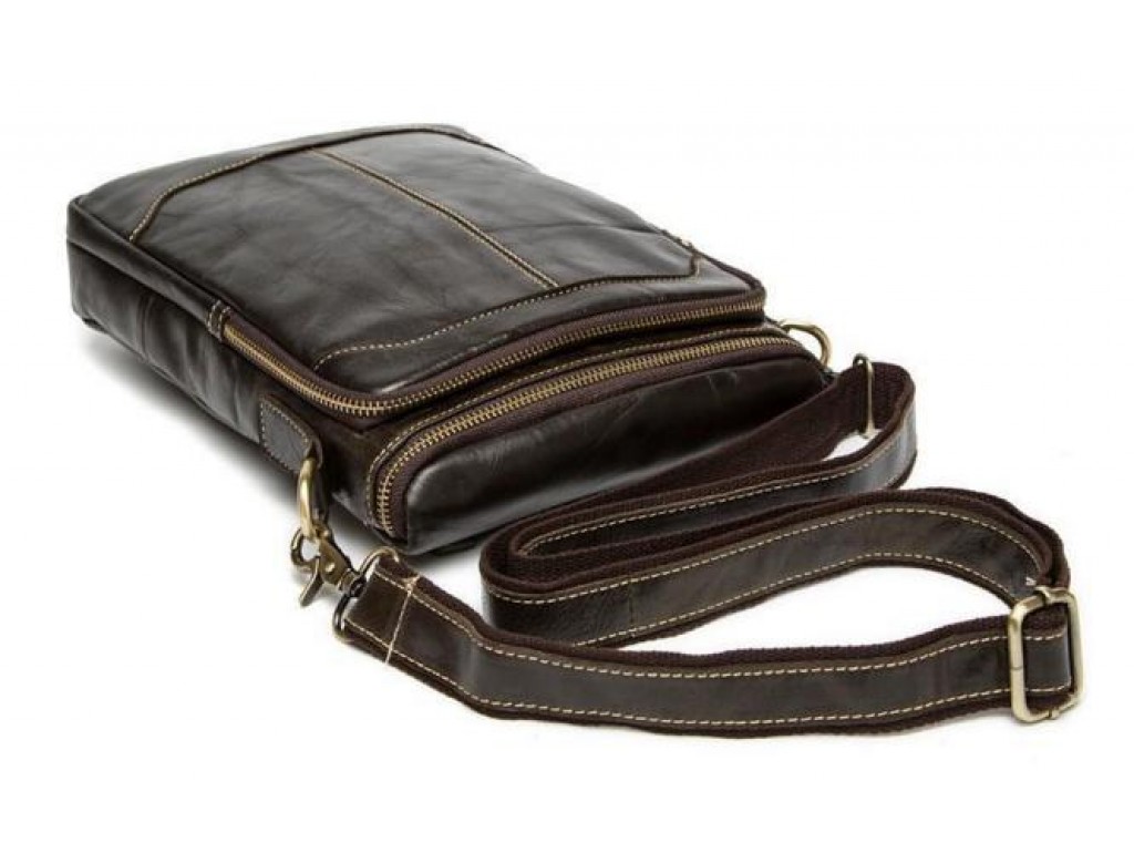 Мужская сумка через плечо из натуральной кожи BEXHILL BX207-1C - Royalbag