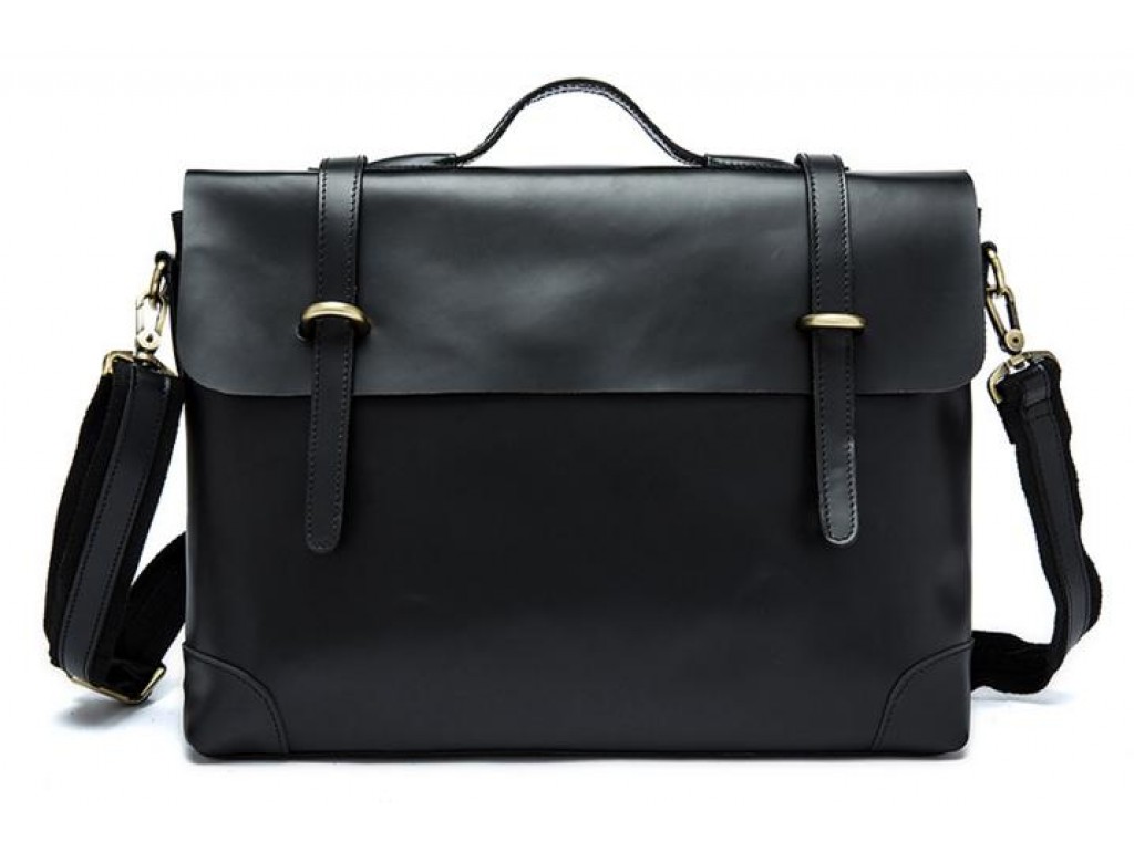 Мужской кожаный портфель TIDING BAG 7082A - Royalbag