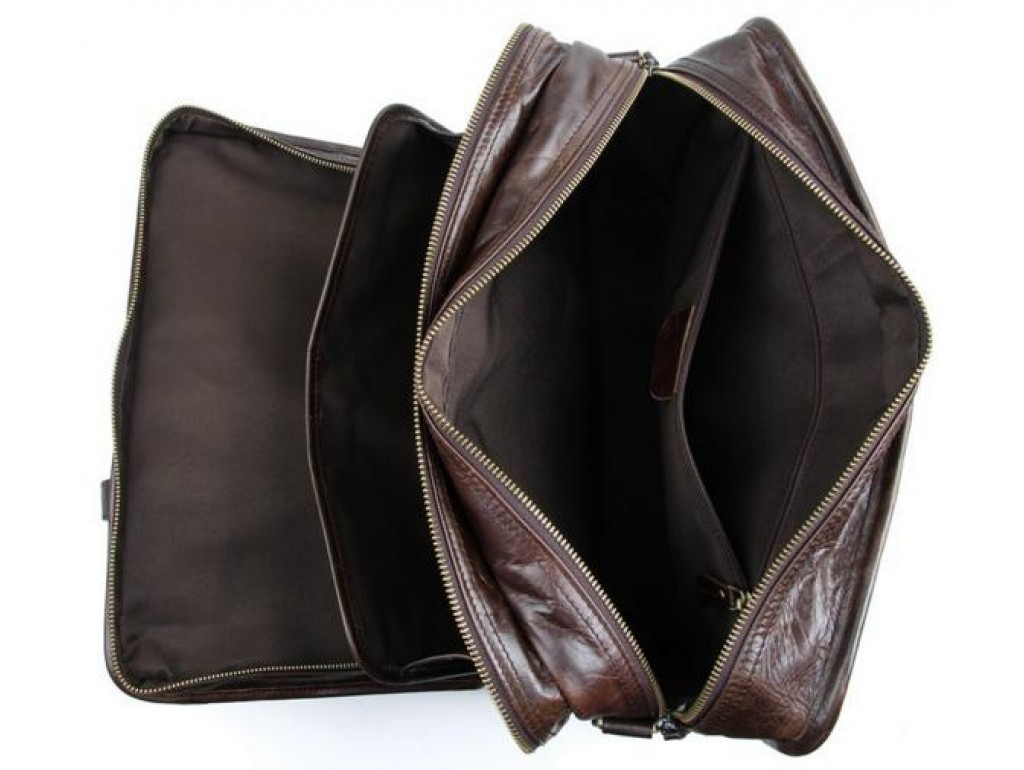 Практична ділова сумка для чоловіка з натуральної шкіри Tiding Bag 7345Q - Royalbag