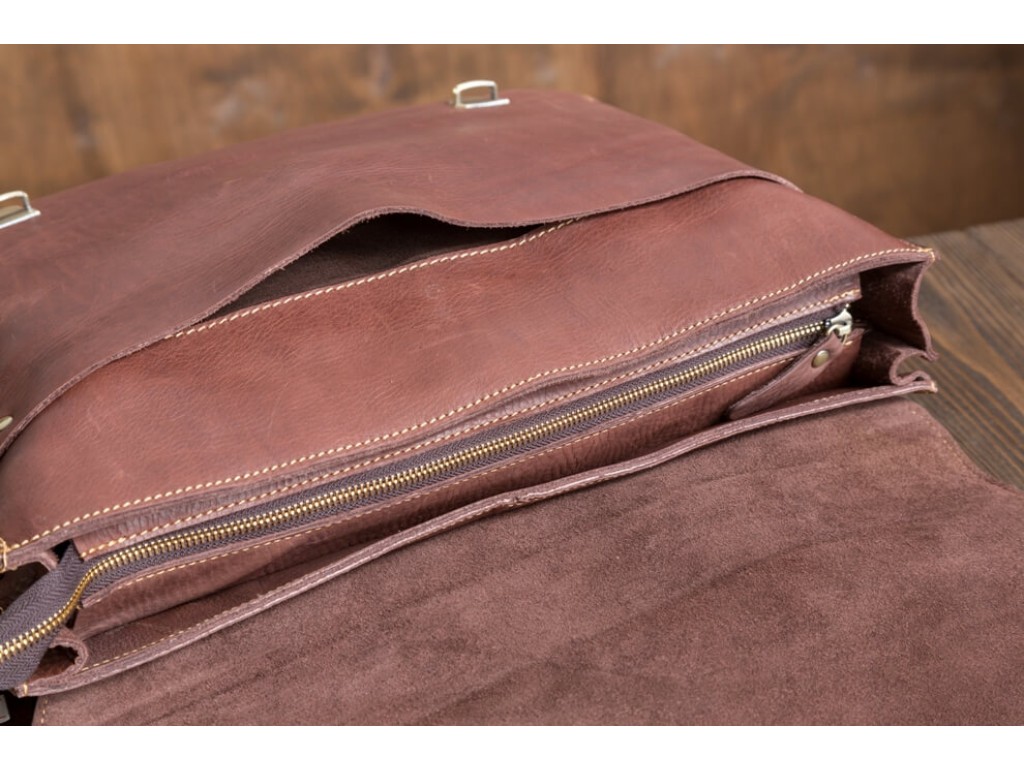 Мужской кожаный портфель TIDING BAG GA2095B - Royalbag