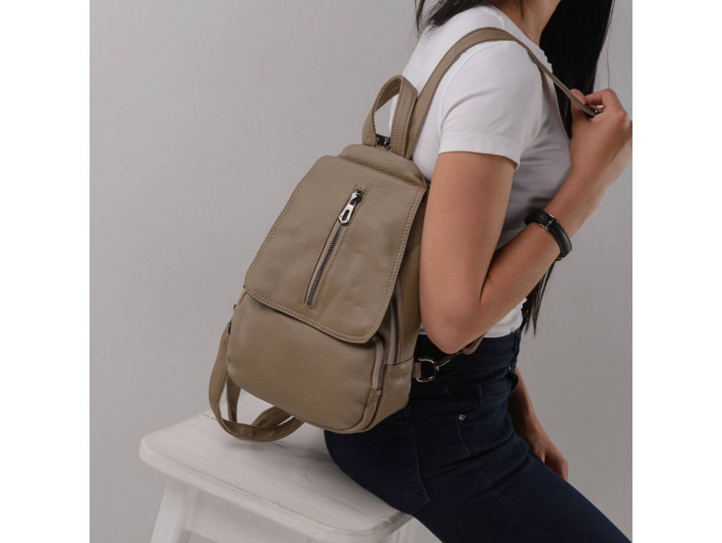 Женский рюкзак Olivia Leather JJH-8018BG-BP - Royalbag