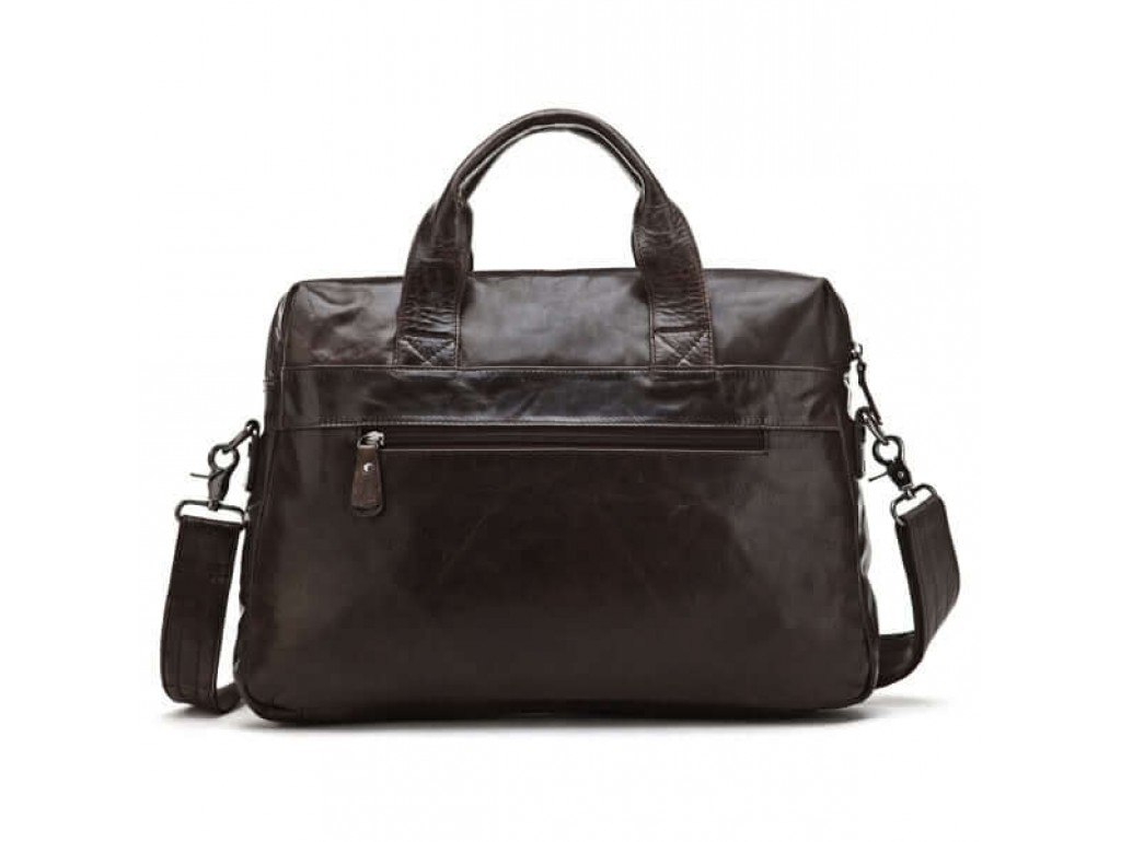 Модная мужская деловая сумка А4 кожа Jasper&Maine 7122C - Royalbag