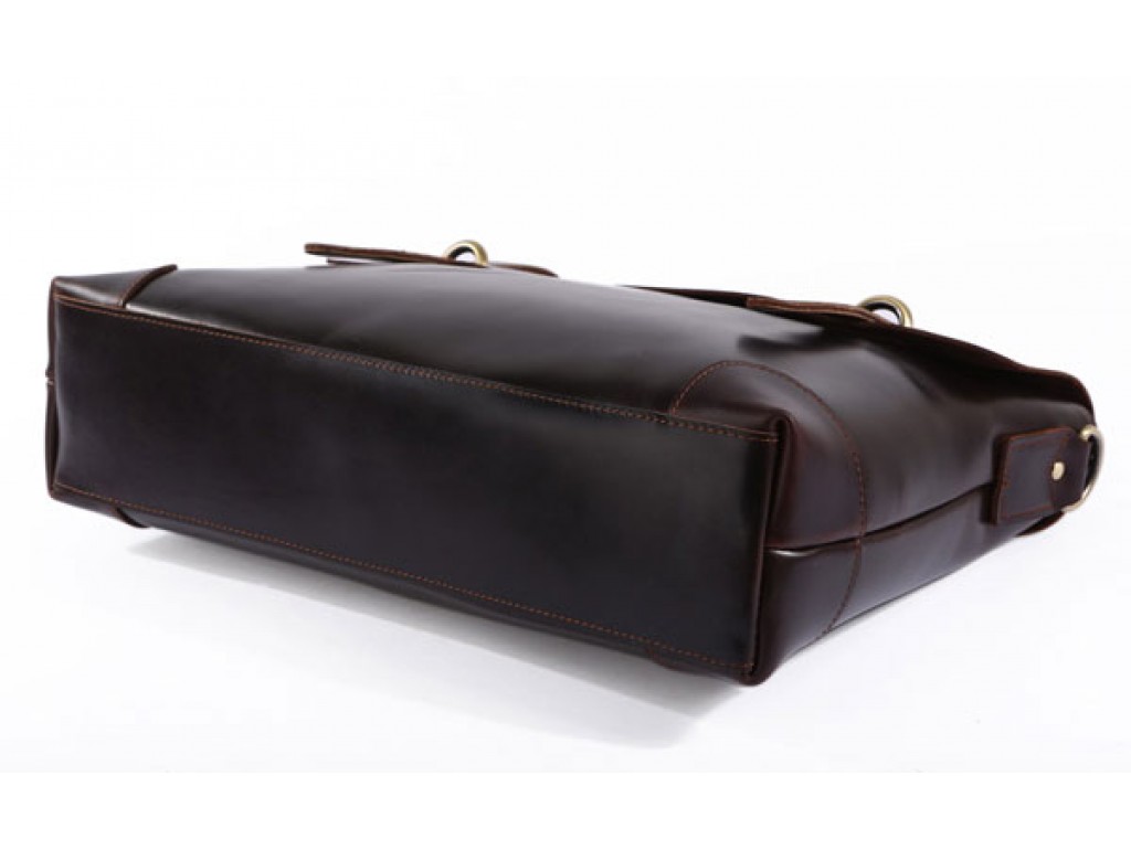 Мужской кожаный портфель TIDING BAG 7082C - Royalbag