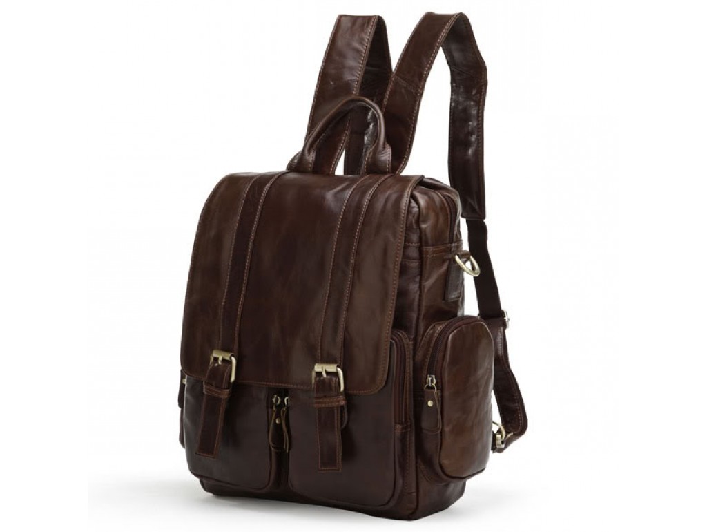 Рюкзак кожаный TIDING BAG 7123C - Royalbag