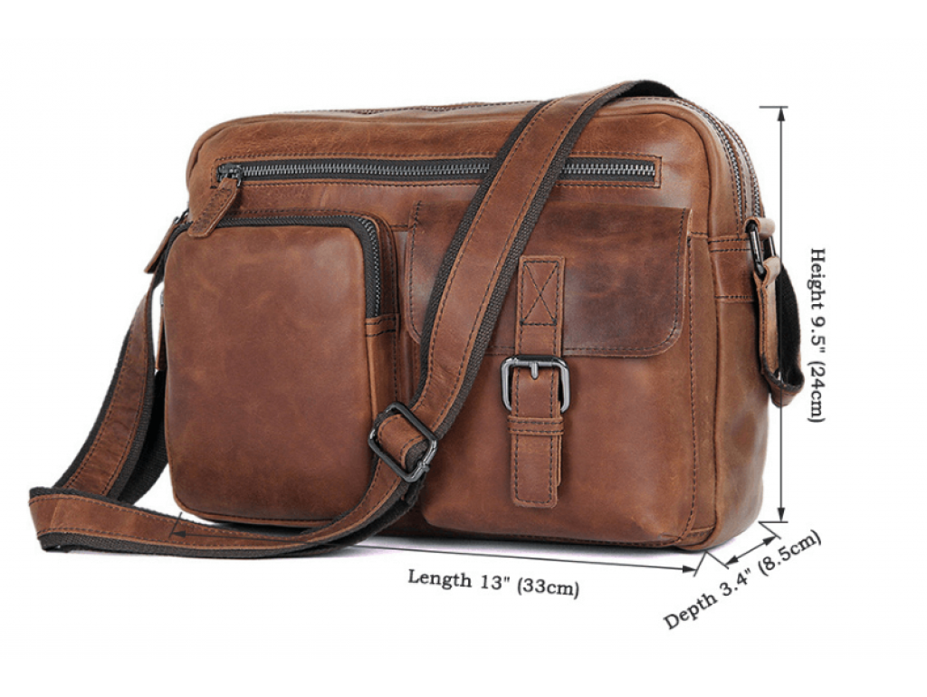 Мужская сумка через плечо Tiding Bag 1017C - Royalbag
