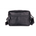 Стильная мужская кожаная сумка через плечо черная Tiding Bag 1026A - Royalbag Фото 5