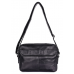 Стильная мужская кожаная сумка через плечо черная Tiding Bag 1026A - Royalbag Фото 7