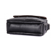 Стильная мужская кожаная сумка через плечо черная Tiding Bag 1026A - Royalbag Фото 6