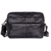 Стильная мужская кожаная сумка через плечо черная Tiding Bag 1026A - Royalbag Фото 4