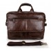 Вместительная мужская кожаная сумка под ноутбук Tiding Bag 7085C - Royalbag Фото 5