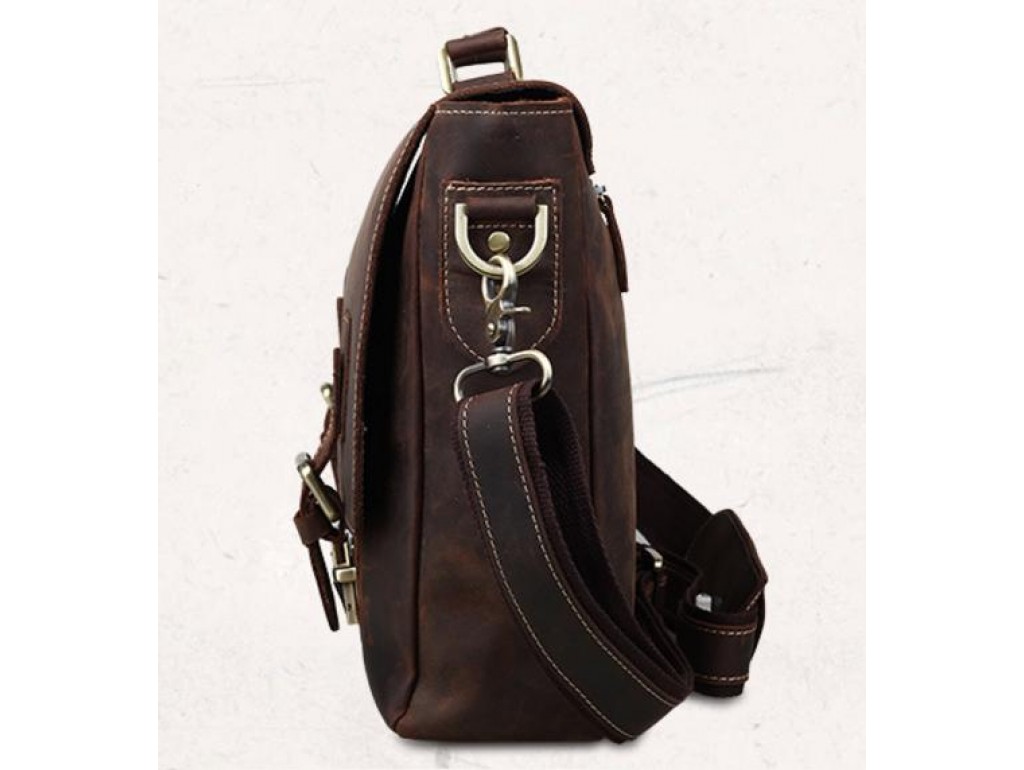 Мужской кожаный портфель TIDING BAG T8069-1 - Royalbag
