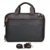 Стильная деловая мужская кожаная сумка для ноутбука и документов Tiding Bag 7092Q - Royalbag Фото 4