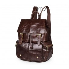 Рюкзак кожаный TIDING BAG 7249C - Royalbag Фото 2