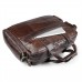 Містка чоловіча шкіряна сумка під ноутбук для відряджень Tiding Bag 7219C - Royalbag Фото 8