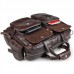 Вместительная мужская кожаная сумка под ноутбук для командировок Tiding Bag 7219C - Royalbag Фото 4