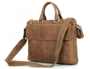 Кожаная сумка Tiding Bag 7113B-2 - Royalbag
