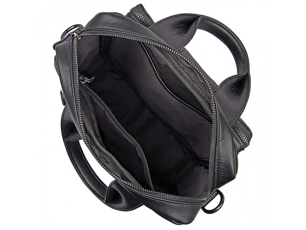 Вертикальная мужская сумка через плечо кожаная  Tiding Bag 7266A - Royalbag