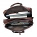 Мужская дорожная деловая кожаная сумка с карманами Tiding Bag 7343C - Royalbag Фото 6