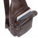 Мужская кожаная сумка-слинг через плечо Tiding Bag 8509C - Royalbag Фото 6