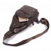 Мужская кожаная сумка-слинг через плечо Tiding Bag 8509C - Royalbag Фото 7