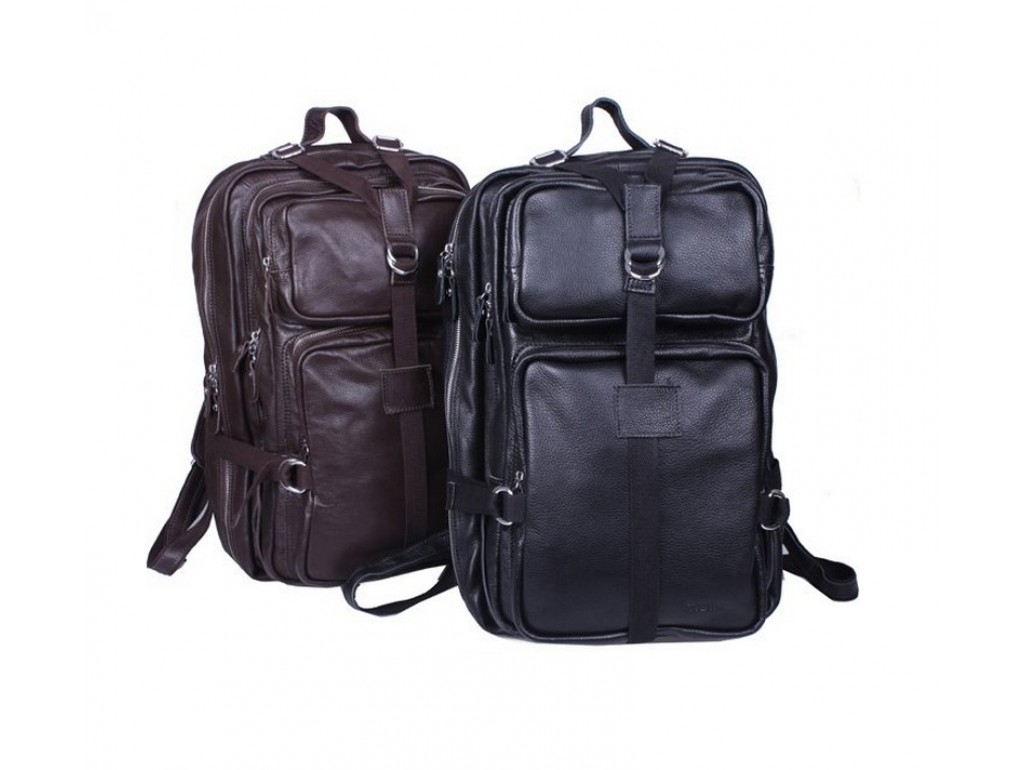 Рюкзак кожаный TIDING BAG T3034 - Royalbag
