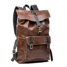 Рюкзак кожаный Tiding Bag G8894B - Royalbag Фото 2