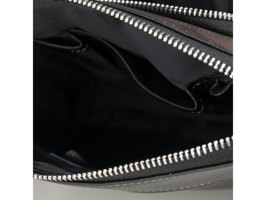 Стильный деловой мужской кожаный мессенджер через плечо Tiding Bag M341-1A - Royalbag