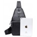 Мужской кожаный рюкзак на одну шлейку Tiding Bag M38-8151A - Royalbag Фото 8