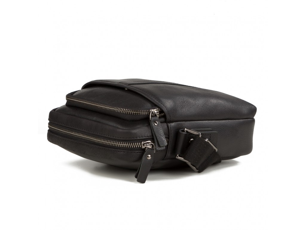 Мужская сумка-мессенджер через плечо натуральная кожа  Tiding Bag M47-21109-1A - Royalbag