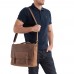 Мужской портфель из натуральной кожи в винтажном стиле Tiding Bag t0002 - Royalbag Фото 3