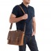Мужской кожаный портфель TIDING BAG t0003 - Royalbag Фото 3