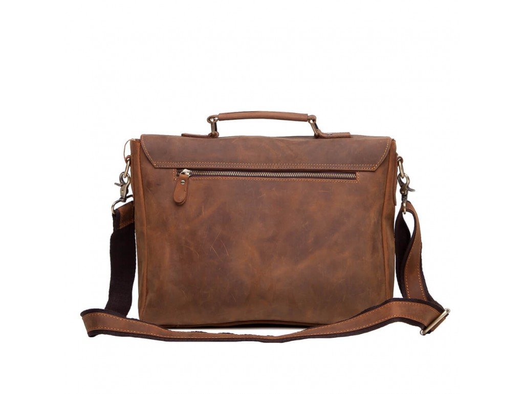 Мужской кожаный портфель TIDING BAG t0003 - Royalbag