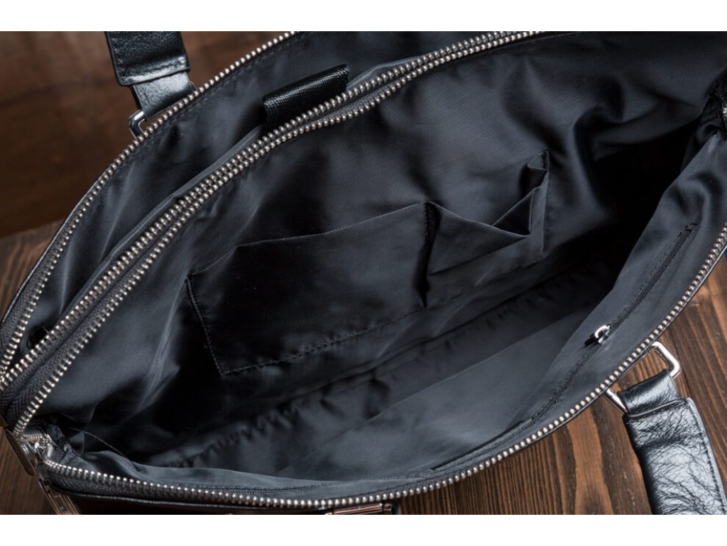 Сумка для ноутбука черная Tiding Bag M5861-3A - Royalbag